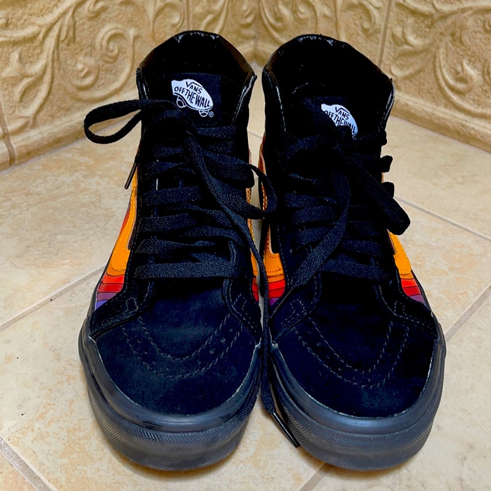 Vans SK8- HI Refract Pack Black